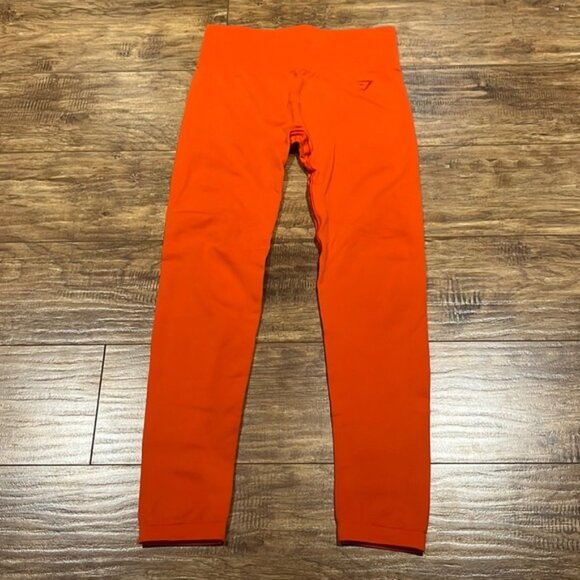 Gymshark orange full length leggings - Picture 1 of 10